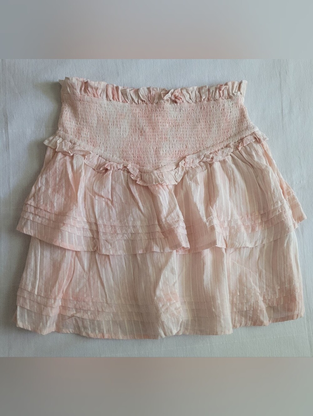 Cleobella Ruffle Mini Skirt